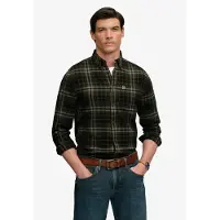 Superdry Chemise greige / olive / noir
