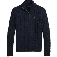Ralph Lauren Pull-over crème / bleu marine