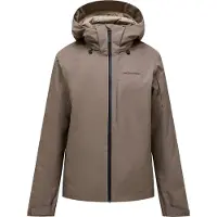 Peak Performance - Veste de ski isolante - M Maroon Insulated Jacket Terrain Tan pour Homme - Taille M - Marron
