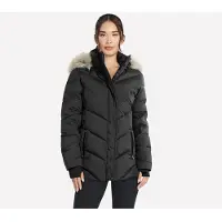 SKECHERS Parka On-the-GO Cozy Fit Journey, modèle JA375-BLK, pour femmes