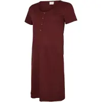 Mamalicious Chemise de nuit 'MLMIRA' lie de vin