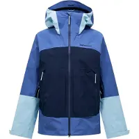 Peak Performance - Veste de ski imperméable - M Vislight Gore-Tex C-Knit Jacket Summit Sky Blue Shadow pour Homme - Taille M - Bleu