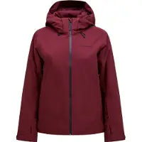 Peak Performance - Veste de ski isolante - W Anima Insulated Jacket Porto pour Femme - Taille M - Bordeaux