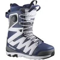 Salomon Snowboard - Boots de snowboard - X Approach Lace SJ BOA Team Naval Academy/White/Castlerock - Taille 29 - Bleu