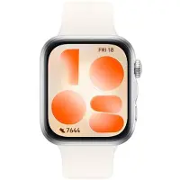 Huawei Montre connectée Watch Fit 5, Suivi d'activité et bien-être, Notifications, Blanc