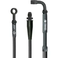Venhill Ktm 65 Sx 24-27/husqvarna Tc 65 24-25/tc 65 26/gas Gas Mc 65 24 K01-3-047/p-cb Braided Clutch Line Argenté