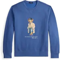 Ralph Lauren Sweat-shirt bleu marine / saphir / caramel / cappuccino