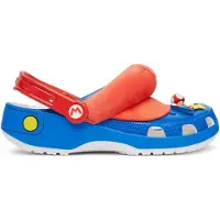 Crocs Mule 'Mario IAM' bleu / rouge