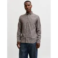 Jack & Jones Chemise 'JPRBLUHarvey' marron chiné