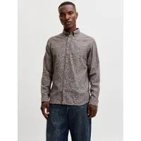 Jack & Jones Chemise 'JPRBLUHARVEY' marron chiné