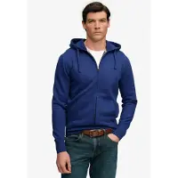 Superdry Essential Sd Co Logo Full Zip Sweatshirt Bleu L Homme