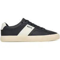 BOSS Baskets basses 'Aiden' marine / blanc