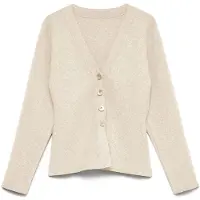 Vero Moda Cardigan 'VMMille' crème