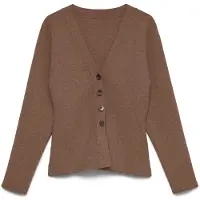 Vero Moda Cardigan 'VMMille' chocolat