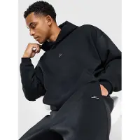 Nike Standard Issue Homme - Sweats à capuche, Noir - Taille M - Polaire de coton