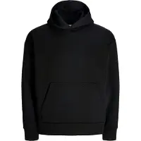 Jack & Jones Barron Plus Size Hoodie Noir 4XL / Regular Homme