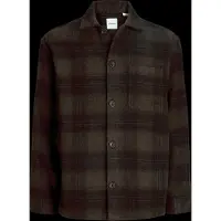 Jack & Jones Chemise 'JJESOHO' marron / vert / vert foncé