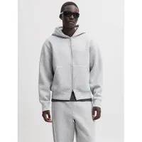 Jack & Jones Legacy Full Zip Sweatshirt Gris L Homme