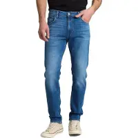 Lee Rider Slim Straight Fit Jeans Bleu 34 / 34 Homme