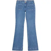 Wrangler Flare Jeans Bleu 29 / 32 Femme
