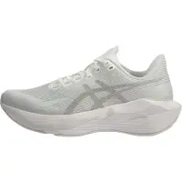 Asics Chaussure de course 'Novablast 6' gris / blanc / blanc naturel