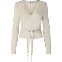 Pieces T-shirt 'PCBarbera Roya' sable