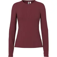 Pieces T-shirt 'PCRuka' lie de vin