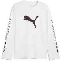 Puma T-Shirt fonctionnel noir / blanc