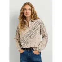 Pepe Jeans Chemisier ' GEORGY ' beige / noir / blanc