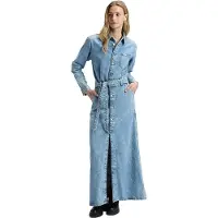 Lee Boiler Regular Fit Dress Bleu S Femme