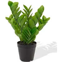 OEM Petites plantes artificielles, 43 cm de haut, pour la décoration de table, le bureau, la salle de bains, la chambre à coucher