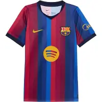 Nike T-Shirt fonctionnel 'FCB STAD HM' bleu / jaune d'or / rouge / lie de vin