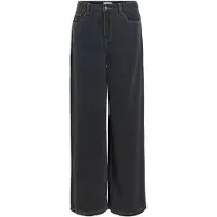 Object Luca Tri Wide Loose Jeans Noir 36 / 32 Femme