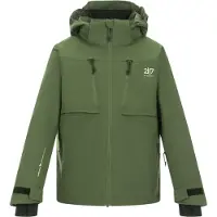 2117 of Sweden Lillpite, veste de ski, junior, vert