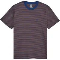 Element Icon Embroidery Short Sleeve T-shirt Gris XL Homme