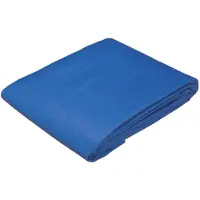 vidaXL Bâche plate avec œillets, bleu, 6 x 12 m, 260 g/m², en PE