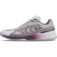 Hummel Chaussure de sport gris clair / violet foncé