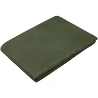 vidaXL Bâche plate avec œillets, verte, 6 x 8 m, 90 g/m², en polyéthylène
