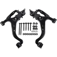 StarTech.com Kit de bras de suspension avant (2 pièces) - Bras de suspension avant gauche et droit - Compatible avec LR3 de 2005 à 2009 - Références OEM : LR028245, LR028249, LR075993, LR075995 - Couleur : Noir