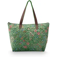 Pip studio sac de voyage sac à épaule Tilda Tote Bag Flora Bangelore Green vert foncé