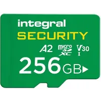 Integral INMSDX256G100V30-SEC (256 Go, microSD, U3, UHS-I), Carte mémoire, Vert