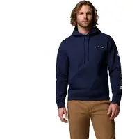 Columbia Oakwind Logo Hoodie Bleu L Homme