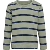 Hummel T-Shirt bleu foncé / vert