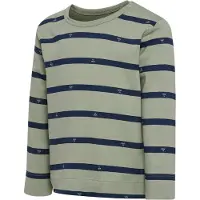 Hummel T-Shirt bleu foncé / vert