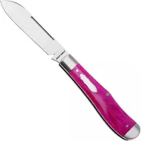 Jack Wolf Knives Jack Wolf Gateway Eureka EUREK-01-SMT-PUR-BON Satin 14C28N, Smooth Purple Bone, couteau de poche