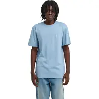Element Icon Embroidery Short Sleeve T-shirt Bleu L Homme