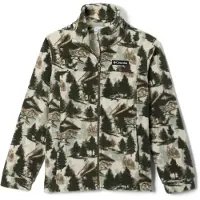 Columbia Zing Iii Full Zip Fleece Vert 8-9 Years Garçon