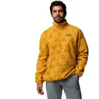 Columbia Timber Crest Mtr Half Zip Fleece Jaune L Homme