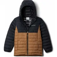 Columbia Powder Lite Ii Jacket Marron 18 Years Garçon