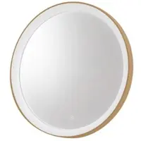 Gea Luce Krizia A/M - Applique Led 30W Dimmable Avec Miroir, Touch Cct 3000K-4000K, Anti-Buée, Nouvelle Finition Beige - Gealuce